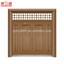 hot sell steel men door design multi leaf main door with hinge